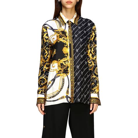 blusas versace de mujer|Versace prendas mujer .